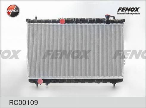 Fenox RC00109 - Гальмівні колодки, дискові гальма autocars.com.ua