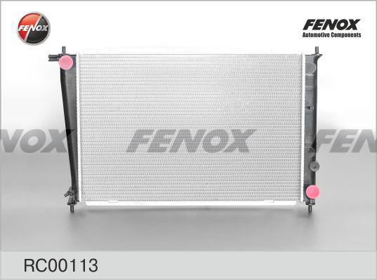 Fenox RC00113 - Радіатор, охолодження двигуна autocars.com.ua