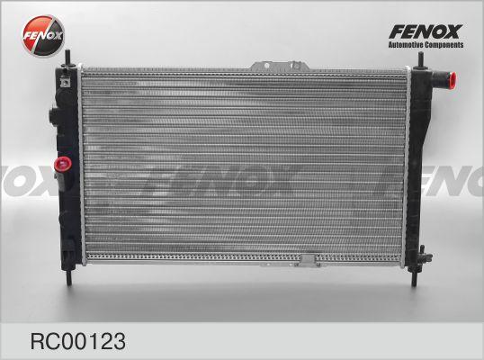 Fenox RC00123 - Радиатор, охлаждение двигателя avtokuzovplus.com.ua