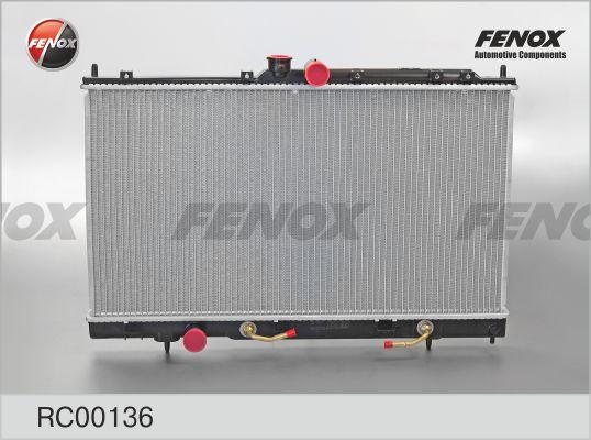 Fenox RC00136 - Радіатор, охолодження двигуна autocars.com.ua