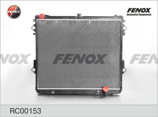 Fenox RC00153 - Радіатор, охолодження двигуна autocars.com.ua
