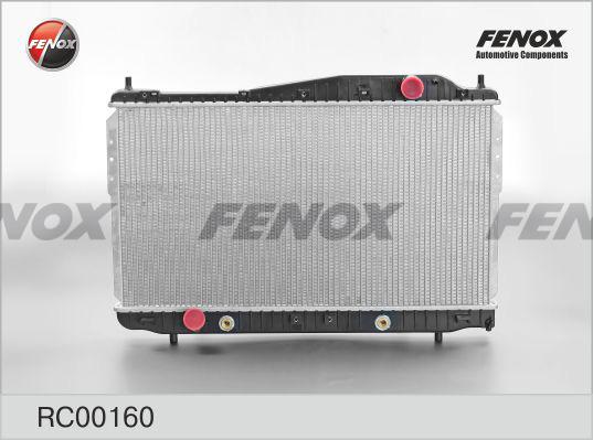 Fenox RC00160 - Радіатор, охолодження двигуна autocars.com.ua