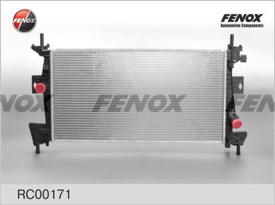 Fenox RC00171 - Радіатор, охолодження двигуна autocars.com.ua
