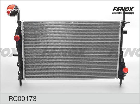 Fenox RC00173 - Радіатор, охолодження двигуна autocars.com.ua