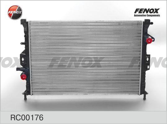 Fenox RC00176 - Радіатор, охолодження двигуна autocars.com.ua