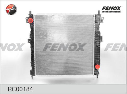 Fenox RC00184 - Радіатор, охолодження двигуна autocars.com.ua