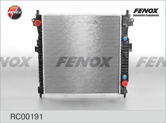 Fenox RC00191 - Радіатор, охолодження двигуна autocars.com.ua