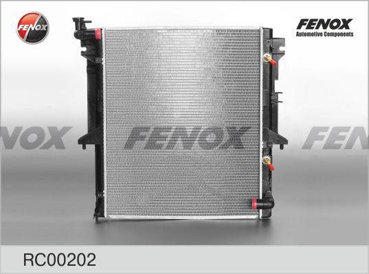 Fenox RC00202 - Радіатор, охолодження двигуна autocars.com.ua