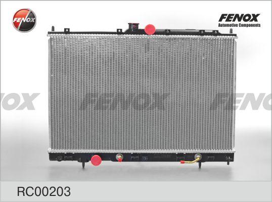 Fenox RC00203 - Радіатор, охолодження двигуна autocars.com.ua