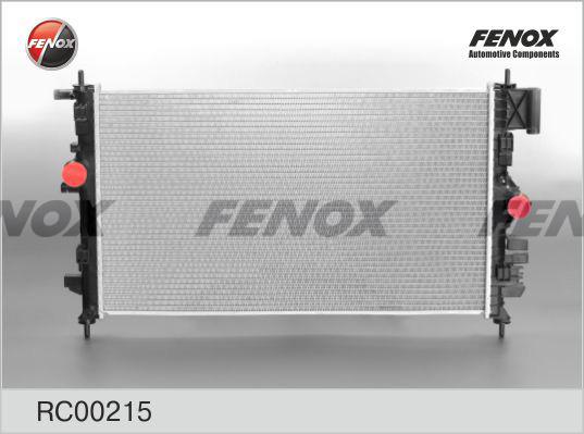 Fenox RC00215 - Радіатор, охолодження двигуна autocars.com.ua