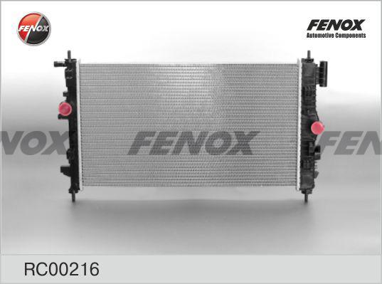 Fenox RC00216 - Радіатор, охолодження двигуна autocars.com.ua