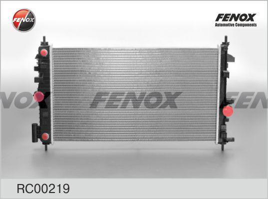 Fenox RC00219 - Радіатор, охолодження двигуна autocars.com.ua