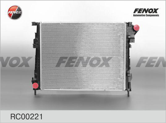 Fenox RC00221 - Радіатор, охолодження двигуна autocars.com.ua