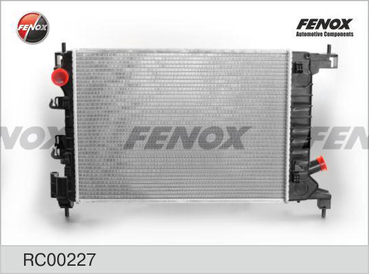 Fenox RC00227 - Радіатор, охолодження двигуна autocars.com.ua