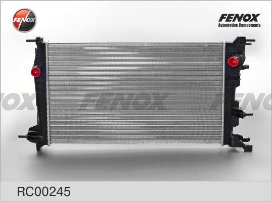 Fenox RC00245 - Радіатор, охолодження двигуна autocars.com.ua