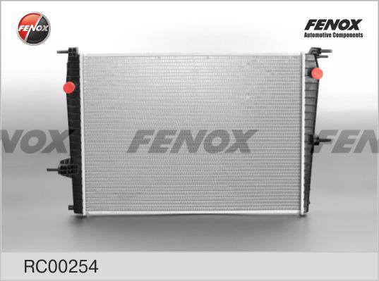 Fenox RC00254 - Радіатор, охолодження двигуна autocars.com.ua