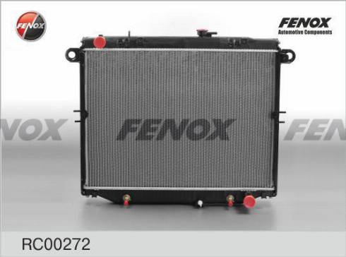 Fenox RC00272 - Радіатор, охолодження двигуна autocars.com.ua