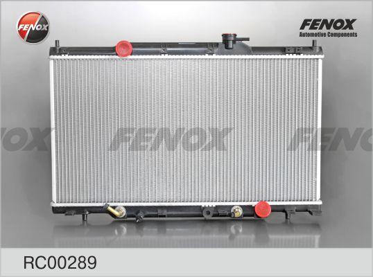 Fenox RC00289 - Радіатор, охолодження двигуна autocars.com.ua