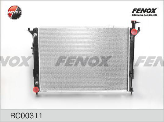 Fenox RC00311 - Радіатор, охолодження двигуна autocars.com.ua