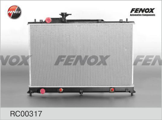 Fenox RC00317 - Радіатор, охолодження двигуна autocars.com.ua