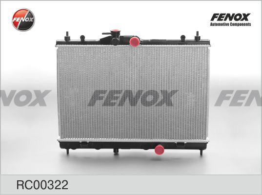 Fenox RC00322 - Радіатор, охолодження двигуна autocars.com.ua