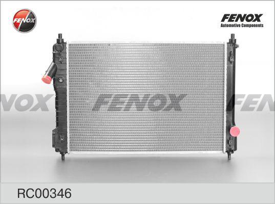 Fenox RC00346 - Радіатор, охолодження двигуна autocars.com.ua