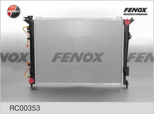 Fenox RC00353 - Радіатор, охолодження двигуна autocars.com.ua