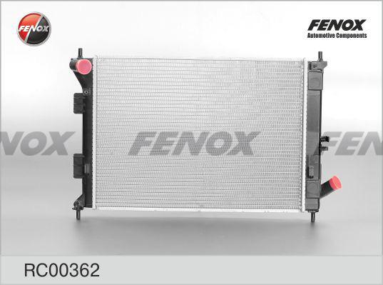 Fenox RC00362 - Радіатор, охолодження двигуна autocars.com.ua