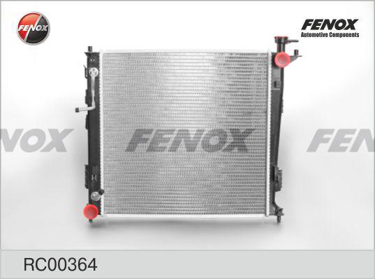 Fenox RC00364 - Радіатор, охолодження двигуна autocars.com.ua