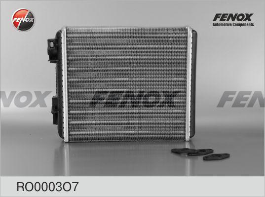 Fenox RO0003O7 - Теплообменник, отопление салона autodnr.net