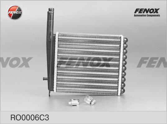 Fenox RO0006C3 - Теплообмінник, опалення салону autocars.com.ua