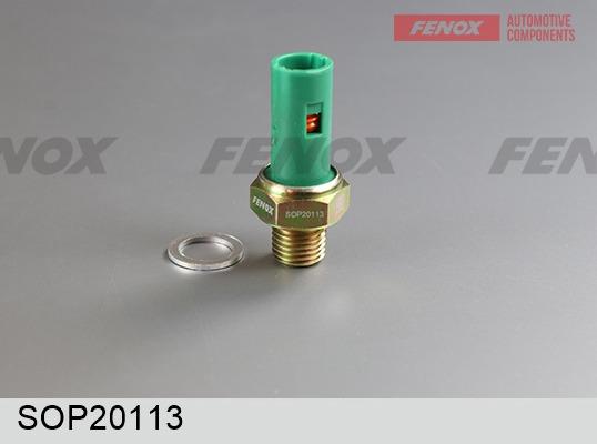 Fenox SOP20113 - Датчик, тиск масла autocars.com.ua