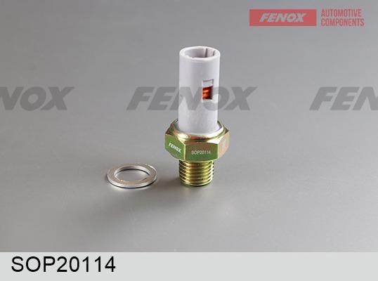 Fenox SOP20114 - Датчик, тиск масла autocars.com.ua