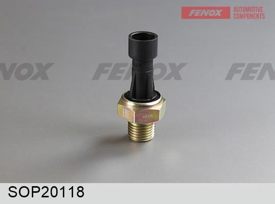 Fenox SOP20118 - Датчик, тиск масла autocars.com.ua