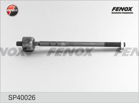 Fenox SP40026 - Осьовий шарнір, рульова тяга autocars.com.ua