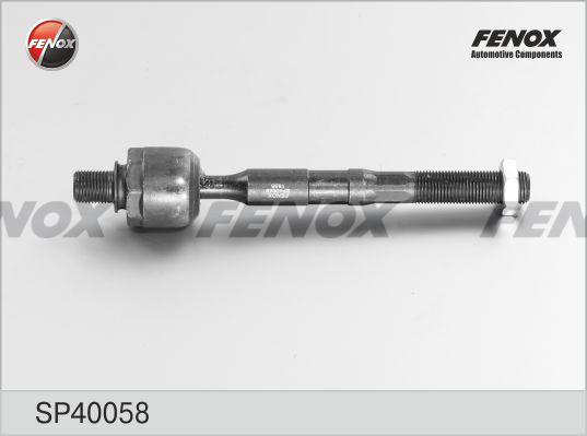 Fenox SP40058 - Осьовий шарнір, рульова тяга autocars.com.ua