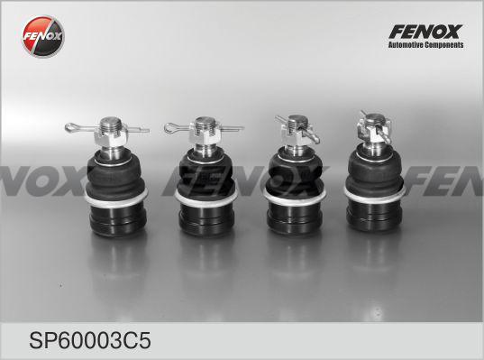 Fenox SP60003C5 - Осевой шарнир, рулевая тяга avtokuzovplus.com.ua