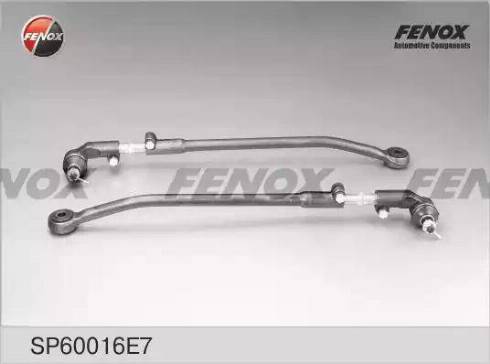Fenox SP60016E7 - Наконечник рулевой тяги, шарнир autodnr.net