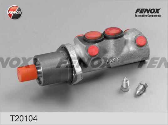 Fenox T20104 - Главный тормозной цилиндр autodnr.net