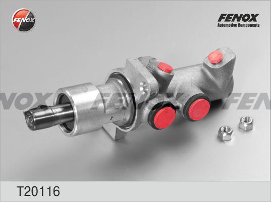 Fenox T20116 - Головний гальмівний циліндр autocars.com.ua