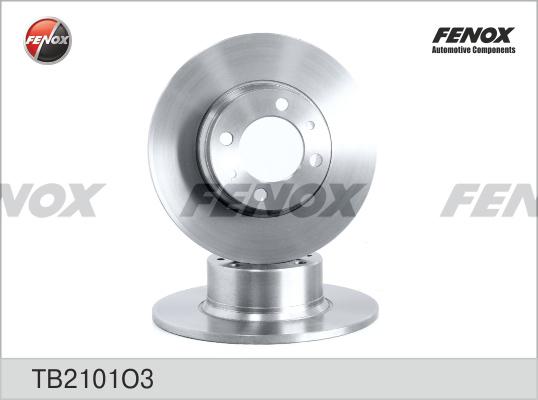 Fenox TB2101O3 - Тормозной диск avtokuzovplus.com.ua