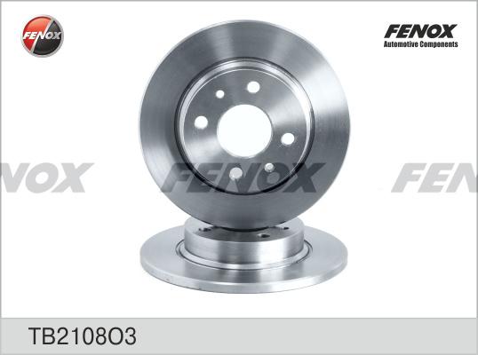 Fenox TB2108O3 - Тормозной диск autodnr.net
