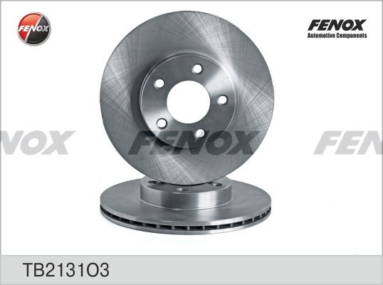 Fenox TB2131O3 - Гальмівний диск autocars.com.ua