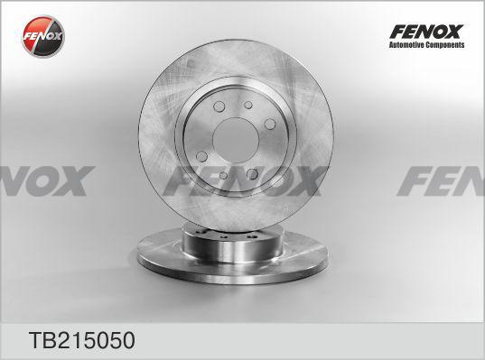 Fenox TB215050 - Тормозной диск avtokuzovplus.com.ua