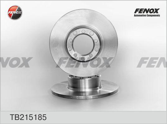 Fenox TB215185 - Гальмівний диск autocars.com.ua
