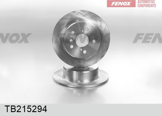 Fenox TB215294 - Тормозной диск autodnr.net