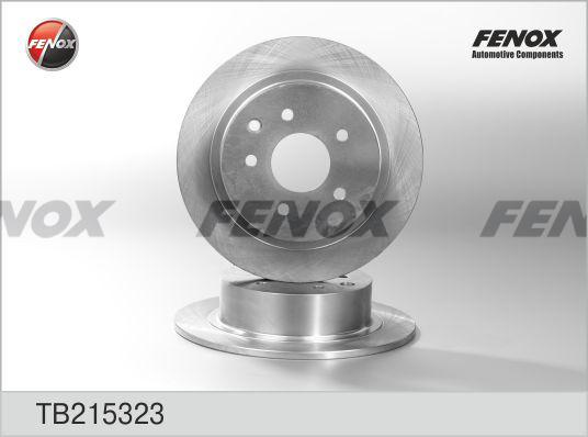 Fenox TB215323 - Тормозной диск avtokuzovplus.com.ua