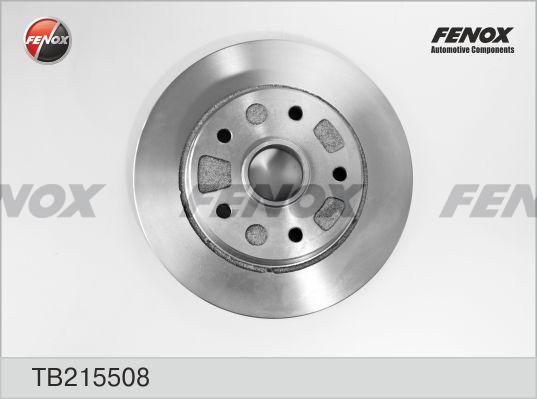 Fenox TB215508 - Гальмівний диск autocars.com.ua