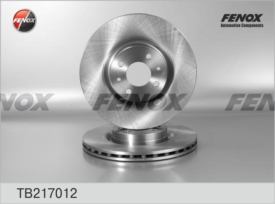 Fenox TB217012 - Тормозной диск autodnr.net