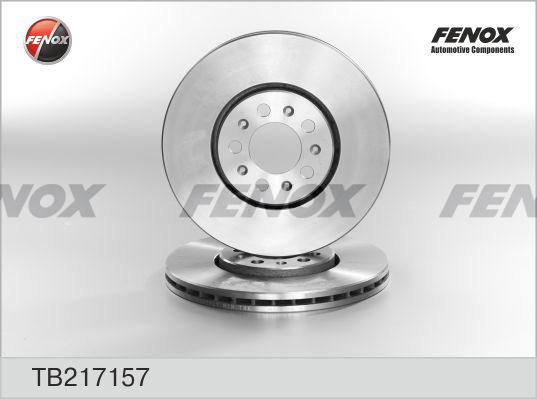 Fenox TB217157 - Тормозной диск autodnr.net